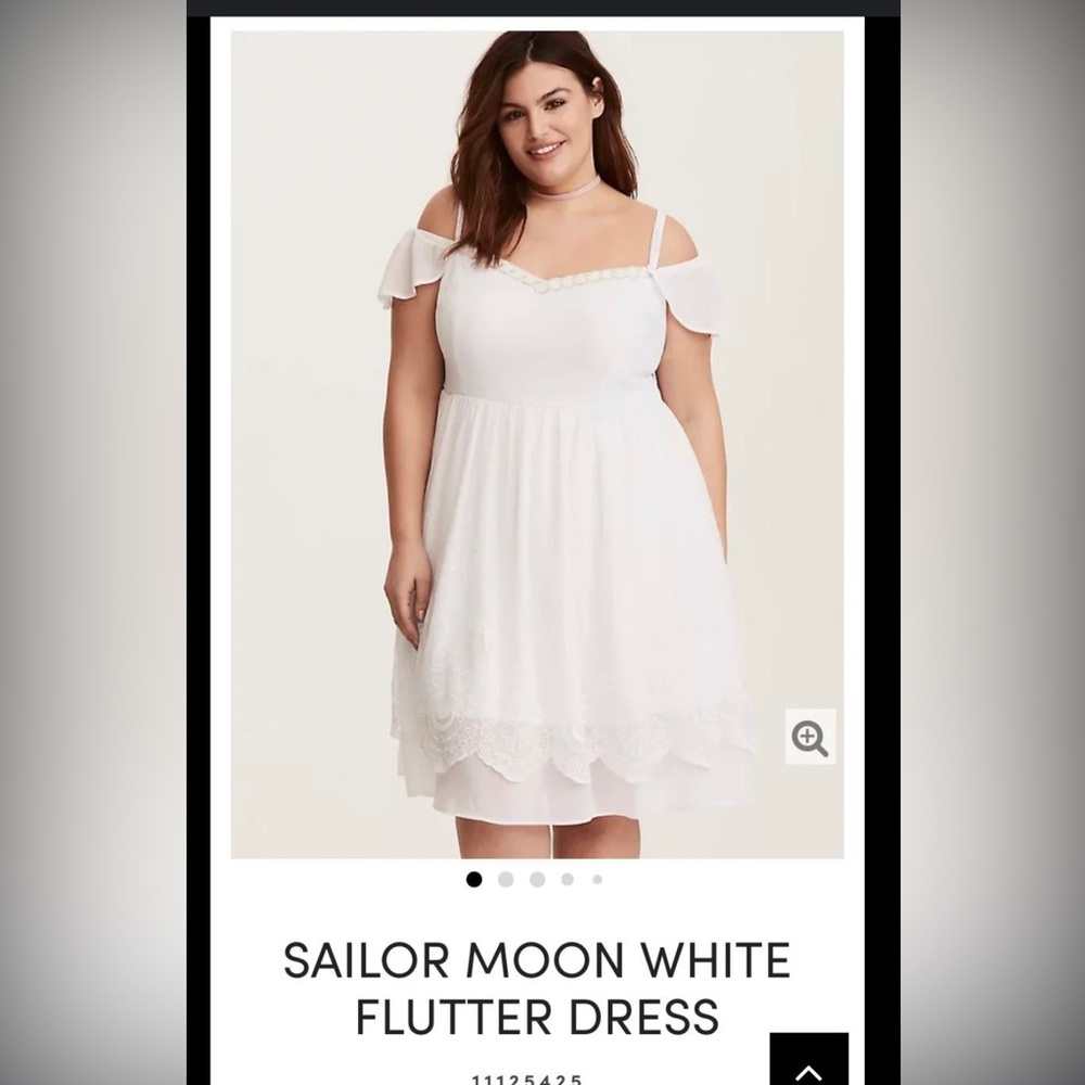 Torrid Sailor Moon Flutter Sleeve Dress Size 2 (2018)